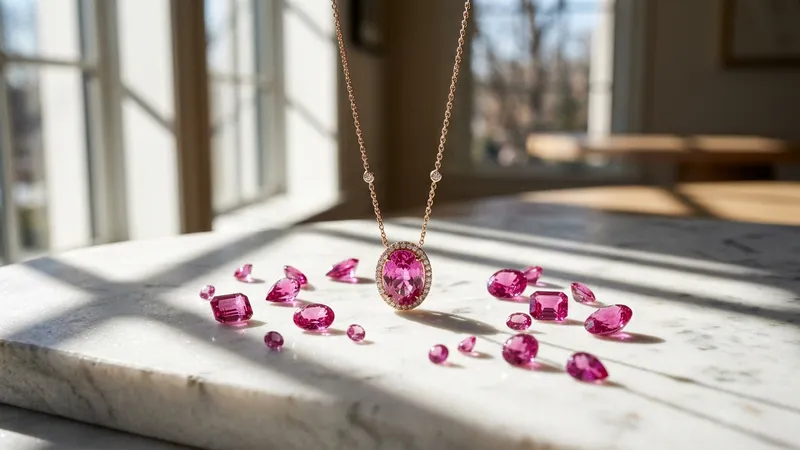 Saphir rose pendentif : comment choisir le parfait bijou